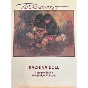 Toscano "Kachina Doll" Print